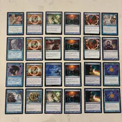 Magic the Gathering MTG Blue Counter Spells Lot 24 Cards Mana Leak Spell Pierce - Image 1