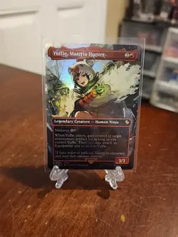 Yuffie Materia Hunter Chocobo Track Borderless Foil Final Fantasy MTG 0470 NM - Image 1