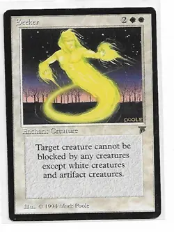 Magic the Gathering ~ MTG ~ 1x Seeker ~ LEGENDS ~ M/NM - Image 1