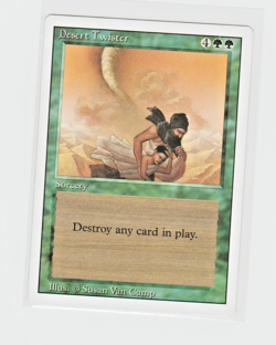 Magic the Gathering ~ MTG ~ 1x Desert Twister ~ M/NM ~ REVISED - Image 1