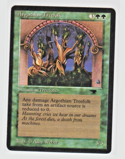 Magic the Gathering ~ MTG ~ 1x Argothian Treefolk ~ M/NM ~ Antiquities - Image 1