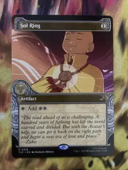 MTG Sol Ring (0316) *Non-Foil* Showcase Avatar TLE MT/NM Free Ship - Image 1