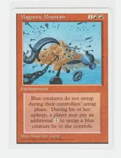 Magic the Gathering ~ MTG ~ 1x Magnetic Mountain ~ Fourth Edition ~ M/NM - Image 1