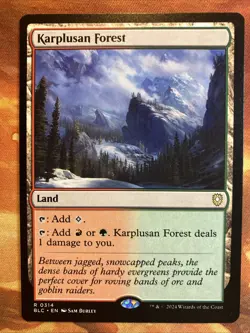 MTG 4 x Rare Land Lot Commander: Bloomburrow Near-Mint! - Image 2