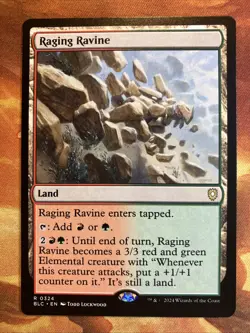 MTG 4 x Rare Land Lot Commander: Bloomburrow Near-Mint! - Image 3