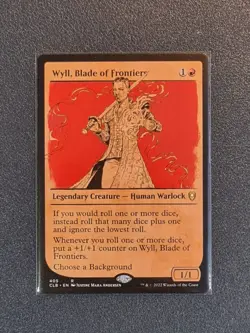 MTG - Wyll, Blade of Frontiers - Showcase - CLB - Near Mint+ Condition - Image 1