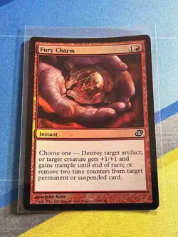 Magic the Gathering MTG Planar Chaos FURY CHARM Foil - Image 1