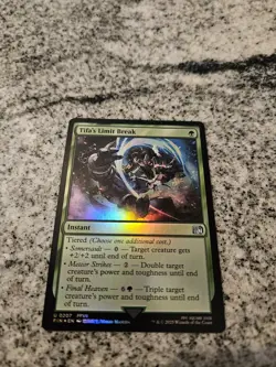 Tifa's Limit Break #207 (Foil) (NM) Final Fantasy FIN Magic MTG - Image 1