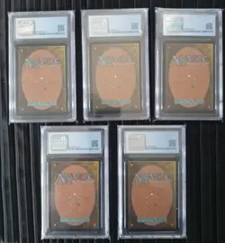Mtg Mercadian Masques Lot (CGC) Graded. Five total. Ramos Set! [1999] - Image 2
