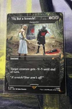 'Tis But a Scratch! - Dismember (Monty Python Secret Lair #1674) MTG - Image 1