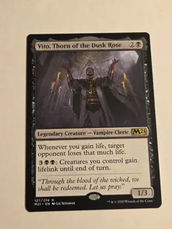 Vito, Thorn of the Dusk Rose X1 M21 MTG Core Set 2021 - Image 1