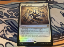 MTG Avatar The Last Airbender Avatar's Wrath FOIL Rare 0012 Near Mint - Image 1