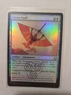 Glider Staff (Foil) - Avatar - NM - Uncommon - Artifact Equipment - MTG - Image 1