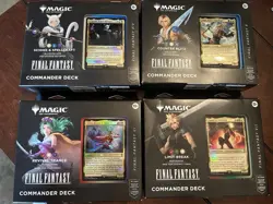 MTG Final Fantasy Commander Deck Set 4 Magic the Gathering Case - Image 2