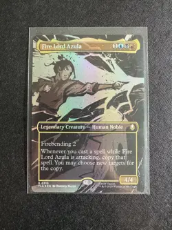 Fire Lord Azula (0313) (Borderless) Foil R Avatar: The Last Airbender 313 NM - Image 1