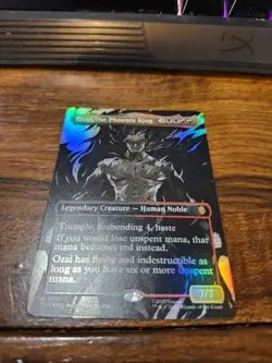 Ozai, the Phoenix King (0311) Foil (Borderless) Avatar: The Last Airbender Foil - Image 2