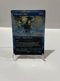 Snapcaster Mage (Borderless) (Chocobo Foil) Final Fantasy Magic The Gathering - Image 1