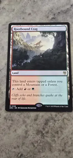 Rootbound Crag Commander: Aetherdrift Regular - Image 1