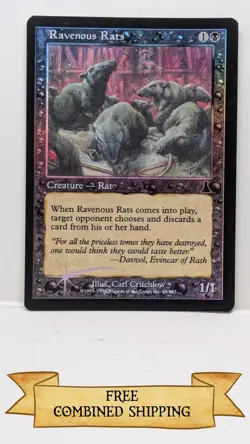 Ravenous Rats Urza's Destiny Foil - Image 1