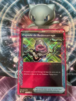 Carte Pokemon Capsule de Redemarrage 158/162 EV5 TEF Forces Temporelles FR - Image 1