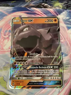 Carte Pokemon ONIX 36/68 Holo GX Soleil et Lune 11.5 SL11,5 FR NEUF - Image 1