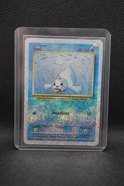 Pokemon Seel 2002 Legendary Collection Seel Reverse Holo Card 92/110 - Image 1