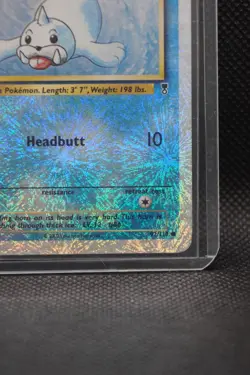 Pokemon Seel 2002 Legendary Collection Seel Reverse Holo Card 92/110 - Image 5