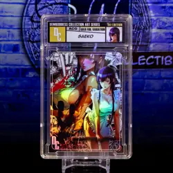 Saeko Busujima Waifu Card Encased Label Gold Foil Demigoddess Collection SLAB - Image 2
