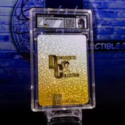 Saeko Busujima Waifu Card Encased Label Gold Foil Demigoddess Collection SLAB - Image 5