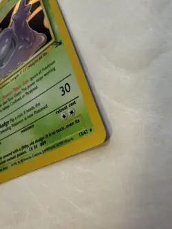 Pokemon Muk 13/62 Fossil Unlimited Holo Rare Card - Image 3