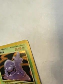 Pokemon Muk 13/62 Fossil Unlimited Holo Rare Card - Image 4