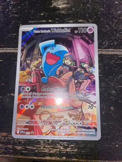 Team Rocket's Wobbuffet 203 Sv: Scarlet & Violet Promo Cards Holo - Image 1
