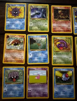 Vintage Pokemon Lot (19 Cards) WOTC Fossil Set 1st Edition/Common/Uncommon 1998 - Image 2