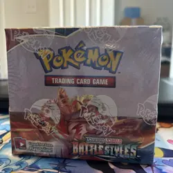 Pokemon TCG: Sword & Shield - Battle Styles Booster Box (36 Card Packs) 820650818189 - Image 1