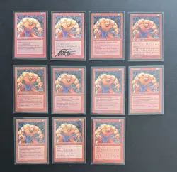 Old School Vintage MTG Cards Magic The Gathering Cards Vintage Magic Cards Lot - Image 1