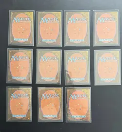 Old School Vintage MTG Cards Magic The Gathering Cards Vintage Magic Cards Lot - Image 2