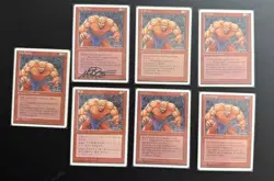 Old School Vintage MTG Cards Magic The Gathering Cards Vintage Magic Cards Lot - Image 3