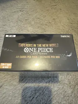 One Piece Card Game TCG Booster Box Op-09 Emperors In The New World - Sealed - Image 3