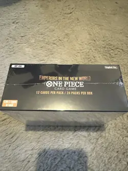 One Piece Card Game TCG Booster Box Op-09 Emperors In The New World - Sealed - Image 4