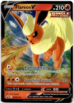 Flareon V Promo SWSH: Sword & Shield Promo Cards SWSH149 NM - Image 1
