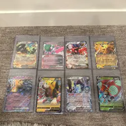 Pokemon TCG Scarlett & Violet SWSH Jumbo Card Lot (x8) - Image 1