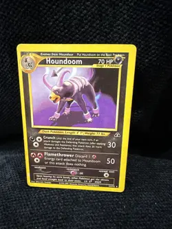 Pokemon TCG Houndoom Neo Discovery Card 23/75 - Image 1