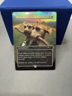 Anointed Procession 1511 Foil Secret Lair Drop, Raining Cats & Dogs SLD - Image 1