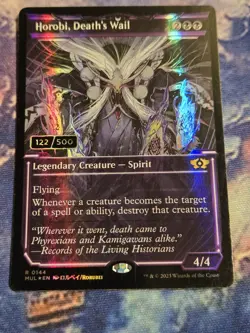 Horobi, Death's Wail March of the Machine: Foil Serialized 122/500 NM - Image 1