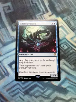 MTG Tidal Barracuda NM Unplayed Commander 2020 - Image 1