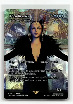 Edea Kramer - Teferi, Mage of Zhalfir (Showcase) 32 Foil R FINAL FANTASY: Throug - Image 1