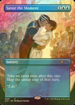 MTG Savor the Moment English Secret Lair FOIL - Image 1