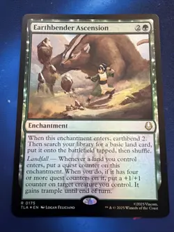 1x - Earthbender Ascension - FOIL #175 - Avatar: The Last Airbender - NM MTG - Image 1