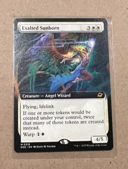 MTG / Exalted Sunborn / EOE / #318 / Regular (Extended Art) / Mythic / NM - Image 1