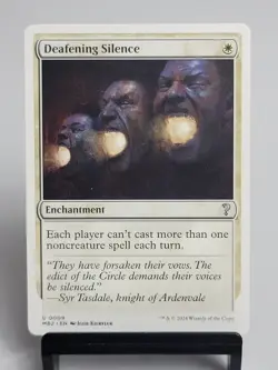 MTG - Mystery Booster 2 - Deafening Silence - White Border - Image 1